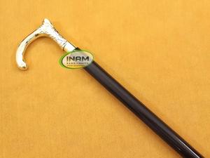 Bastón plegable de madera de Estilo Vintage tallado a mano y de calidad superior/bastón de madera con mango Derby de diseñador - Product Image 5