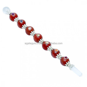 ไม้กายสิทธิ์แจสเปอร์บอลหินบำบัดธรรมชาติสำหรับการทำสมาธิ - Product Image 1