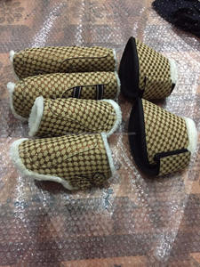 Bottes en tissu tendon premium avec paillettes, équipement de protection durable pour les jambes des chevaux, confortables pour l'exercice et les spectacles - Product Image 5