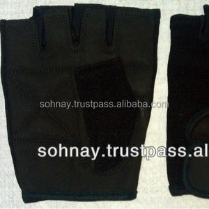 Guantes de gimnasio de medio Dedo de cuero al por mayor de primera calidad logotipo personalizado equipo de ejercicio de levantamiento de pesas deportivo para mujeres y hombres - Product Image 6