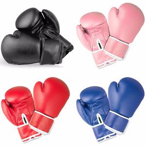 Guantes de boxeo de cuero para entrenamiento profesional - Product Image 1