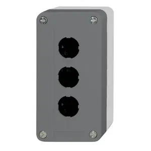 Schneider XALD-Interruptor de botón, estación de Control, color gris oscuro