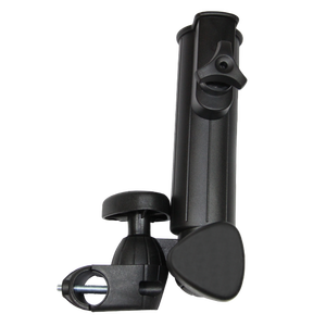 Soporte Universal Ajustable para Paraguas de Carro de Golf, Material PP Negro, 19 cm, para Carros de Golf de Empuje y Arrastre - Product Image 1