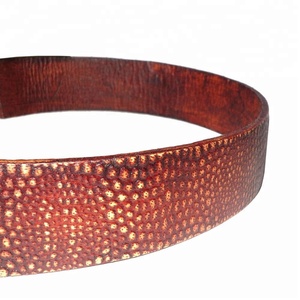 Hot Sale High Quality Vintage Style Deco Beaded <b>Bracelets</b> Red Brown 10mm Flat <b>Leather</b> Cord 2mm Accessories Available Wholesale - Product Image 2
