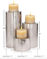 Bougeoir en fer martelé fait à la main Inde Support de candélabre en métal Décoration de mariage à domicile Fête de Noël Personnalisable WB
