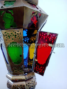 Lampe suspendue vintage de style marocain traditionnel Zahereen BR357, finition en laiton antique, économie d'énergie, reproduction vintage, lustre - Product Image 6