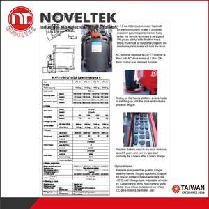 NOVELTEK Taiwan En Acier Inoxydable Construction Machine Puissance Palette Jack 1-10T Capacité Économie D'énergie Protection De L'environnement 1Y - Product Image 5