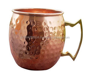 Mule personnalisée de haute qualité en cuivre tasses chaudes Premium nouveau Design pour les fêtes fabricant indien - Product Image 2