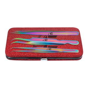 Ensemble de 3 pinces à cils pour extensions, pinces volume, pinces de précision pour extensions de cils 2026 - Product Image 2