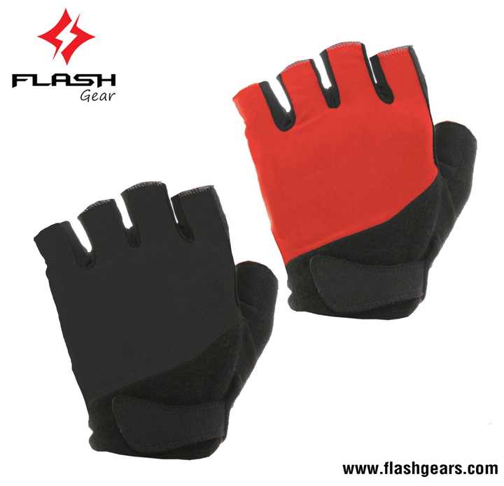 High Quality Custom Fingerless Men's Women's Shock Absorbing Bike Gloves Cycling Bicycle Balance Gloves Manufacturer
