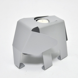 Support de photophore, Design en fil métallique, finition en laiton, nouveau - Product Image 5