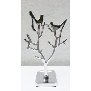 SCULPTURE d'arbre en métal doré, SCULPTURE pour décoration de TABLE, 30 cm - Product Image 6