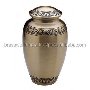 Urne funéraire pour oiseaux, style américain, adulte, par Brassworld India Funeral Supplies - Product Image 2
