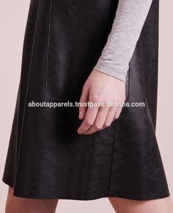 Vestido informal de piel de oveja auténtica a la moda de verano OEM personalizado recién llegado al por mayor - Product Image 3