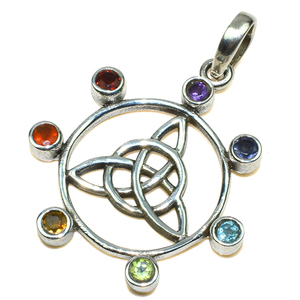 Pendientes de plata de ley 925 con bisel en forma de Chakra, joyería de fabricación de joyas de la India 925, joyería de plata 925 - Product Image 2