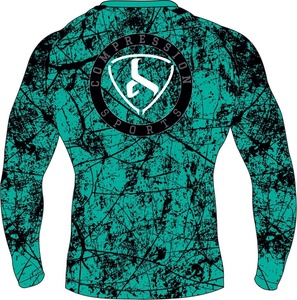 Chemise de protection Rash de Compression à manches longues pour homme, pour MMA, BJJ, équipement de lutte et d'entraînement, Jiu Jitsu, vêtements de combat - Product Image 2