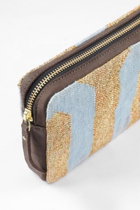 2025 meilleure vente indien fabriqué à la main femmes fête porter pochette sac à main brodé à la main meilleur tapis avec fermeture à glissière en vente - Product Image 4