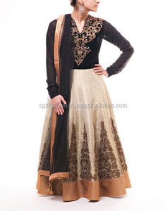 Zardosi vestidos Anarkali de Trabajo 2018 - Product Image 1