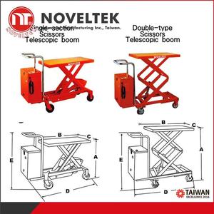 warranty 500 Kg Mini Manual Hydraulic Double Scissors hydraulic lift table electric <b>platform</b> <b>truck</b> - Product Image 3