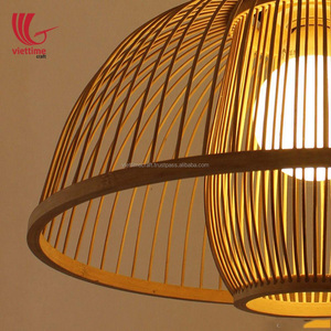 โคมไฟระย้าไม้ไผ่แบบขายส่ง ดีไซน์ไม่ซ้ำใคร ให้ความอบอุ่น เหมาะสำหรับร้านอาหาร สไตล์โคซี่ โคสตัล รัสติก มินิมอล ฟาร์มเฮาส์ ทรานซิชั่น แบบเส้นตรง - Product Image 4