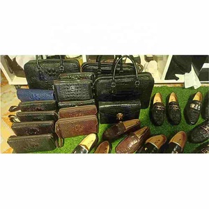 Napperons en cuir de crocodile, 2019 cuir véritable, moins cher, cuir gaufré - Product Image 1