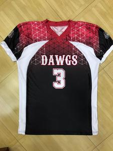 Camiseta de Fútbol Americano, Diseño Personalizado, Unisex, Manga Corta, Transpirable, Ropa Deportiva de Poliéster para Adultos - Product Image 6