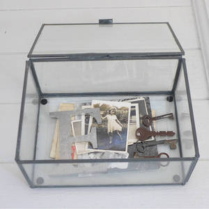 Boîte à bijoux en verre fabriquée à partir de verre et de fer de haute qualité, faite à la main, personnalisable pour la maison, le bureau, rangement décoratif pour l'exportation - Product Image 2