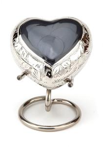 healing heart keepsake cremation urn <b>funeral</b> <b>supplies</b> Brassworld India - Product Image 3