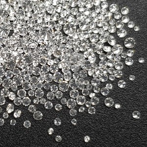 0.02ถึง0.07กะรัตธรรมชาติเพชรขัดหลวม Melee สีขาวรอบตัดเพชรพัสดุ - Product Image 2