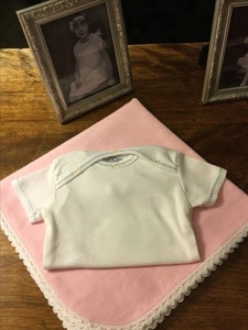 Tissu 100% en coton tricoté à la main, crocheté pour les langes de bébé, de haute qualité - Product Image 2