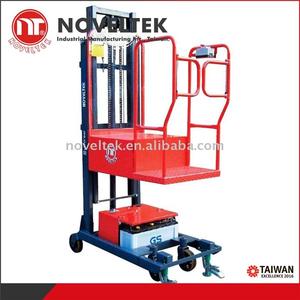 Semi powered order picker stacker 200KG 440LB - Product Image 1
