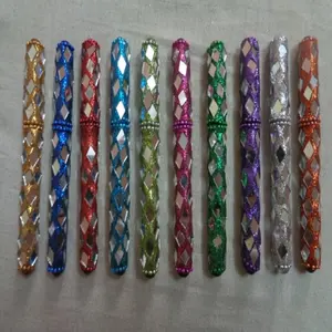 glitter lacwork beaded pens wholesale from india