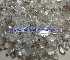 หินธรรมชาติหยาบเกรด AA อัญมณี HERKIMER คริสตัลควอตซ์เพชรสิ้นสุดเป็นสองเท่า - Product Image 2