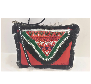 Traditionnel Banjara Indien à la Main Perlée Travail Gitane Ibiza Pochette - Product Image 1