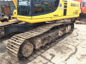 Pelle sur chenilles d'occasion Japon Komatsu Modèle pc200 Komatsu pc220 pelle sur chenilles 22 tonnes excavatrice à vendre - Product Image 2
