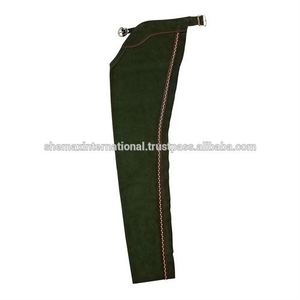 Shemax Équipement de cheval de haute qualité Chaps en cuir pour hommes Moto Hommes Western Personnaliser unisexe Image Équitation Chaps complets - Product Image 6