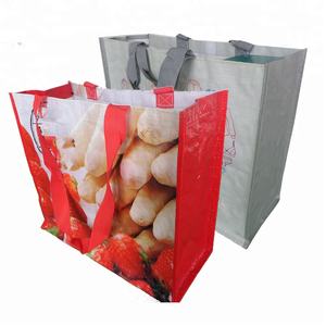 Bolsas de compras tejidas de PP de Vietnam con promoción de alta calidad reutilizables nuevas - Product Image 3
