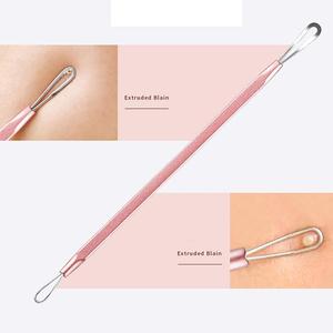 Kit professionnel premium 2026 ROSE-GOLD pour l'élimination des points noirs, ensemble d'outils en acier inoxydable pour le traitement des imperfections, de l'acné et des boutons - Product Image 5