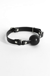 อุปกรณ์พันธนาการแบบปิดปาก, ชุดแฟนตาซีอีโรติก, ของเล่นทางเพศสำหรับผู้ใหญ่ STG-0086 บอลกากหนัง, บอลกากหนังสั่งทำขนาดได้ ทนทาน บรรจุในถุงพลาสติก 25 ชิ้น/แพ็ค - Product Image 2