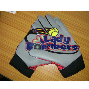 Gants récepteurs de football américain imprimés personnalisés respirants et légers avec poignées confortables - Product Image 5