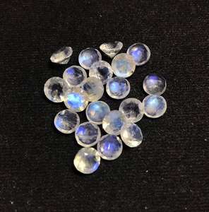 7มม. AAA พลอยสีรุ้งพลอยสีขาวเหลี่ยมเพชรพลอยสีรุ้งสำหรับทำเครื่องประดับขายส่งจำนวนมากใช้การรักษาด้วยความร้อน IGI - Product Image 1