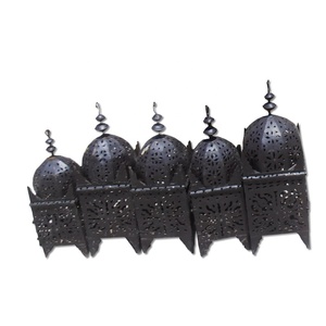 <b>Moroccan</b> Wrought Iron <b>Lantern</b> - Product Image 3