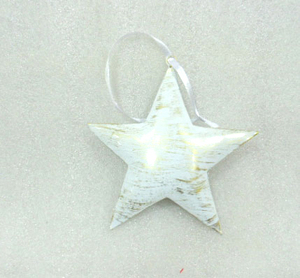Venta caliente en forma de estrella de metal adorno colgante de Navidad decoraciones navideñas decorativas - Product Image 2