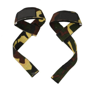 Power Hand <b>Bar</b> Straps Padded 100%Cotton Adjustable Professional Protection Unisex Weight <b>Lifting</b> - Product Image 1