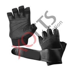 Custom Made <b>Leather</b> Weight Lifting Gym <b>Gloves</b> for Training Fitness Training <b>Gloves</b> - Product Image 1