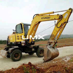 Excavadora de ruedas Hyundai de segunda mano a la venta, - Product Image 3