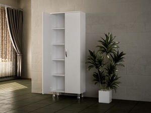 Exclusivo de lujo de aglomerado Arizona 2 cubierto de madera multiusos barato armario móvil de Turkiye Best Seller - Product Image 3