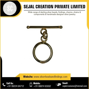 Épingles à tête en argent sterling plaqué or en gros - Product Image 6