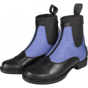 Shemax Horse-botas de montar Jodhpur, color negro/azul, alta calidad - Product Image 1