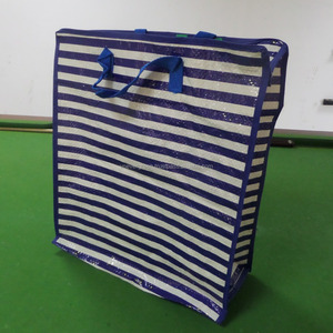 Sac de courses en PP tissé pas cher fabriqué au Vietnam, Evergreen, haute qualité, 40x31cm, poignée en sangle PP - Product Image 3
